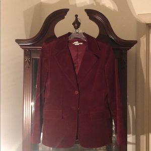 Cabi Jacket- velvet